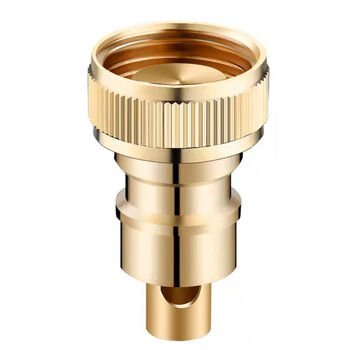 黛惑【洗衣机止水接头】自动止水阀防脱落洗衣机防漏水快接头全铜水嘴