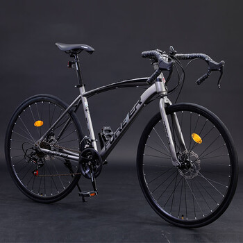 美利達尚美利达公路自行车超轻便超快破风赛车变速死飞弯把竞 【30速