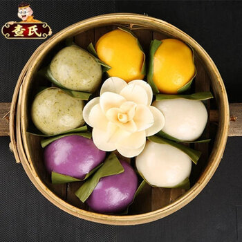 四川特产小吃宜宾粑粑叶儿粑450g早餐猪儿粑传统糕点心白皮咸青皮咸