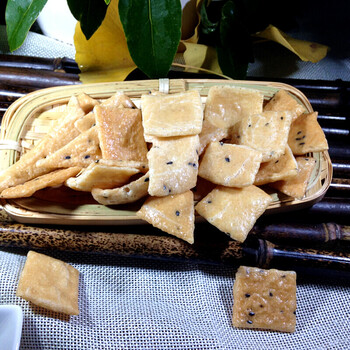 安徽枞阳特产芝麻米角米格子地方传统休闲零食小吃1500一斤装