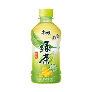 康師傅冰紅茶330ml*6瓶低糖綠茶蜜桃烏龍橙汁酸梅湯居家飲料飲品 蜂蜜