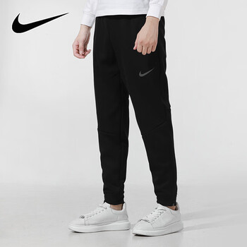 耐克(nike) 官方舰店裤子男裤2022春季新款加绒运动裤束脚训练长裤dd