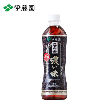 伊藤園（ITOEN）濃味烏龍茶茶葉飲料無糖茶飲料 0糖0脂0卡飲料 500ml15瓶整箱