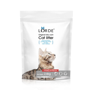 LORDE里兜 豆腐猫砂2.0升级版2.6kg 除味易结团无尘 玉米植物猫沙猫砂盆猫咪用品 非膨润土 干湿垃圾分类