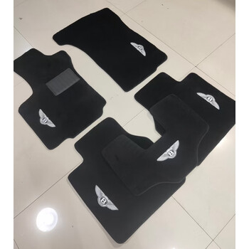 路虎揽胜运动行政加长版四座五座纯羊毛地毯式汽车脚垫后黑色一套脚垫