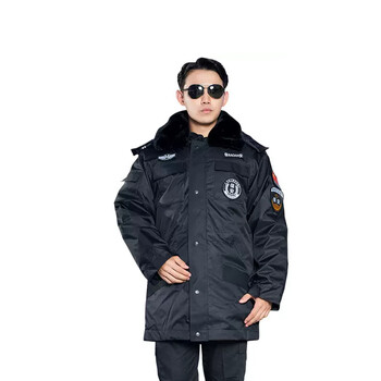 单位:件 防水藏青加厚特勤棉衣 160