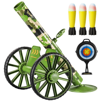 儿童迫击炮玩具炮车弹射意大利炮战车绝地排拍击炮声光大炮火箭榴弹炮
