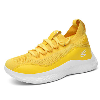 秾李寕亲8代篮球鞋男curry7实战学生透气防滑摩擦有声音减震耐磨战靴