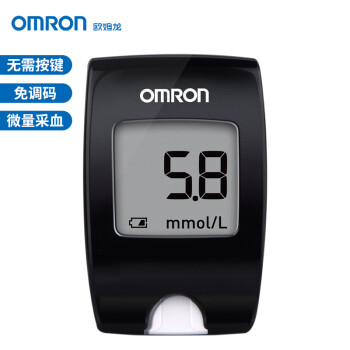 欧姆龙（OMRON）血糖仪 家用 HGM-112（赠50条试纸+50支针头）