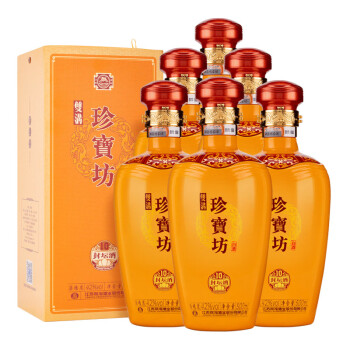 双沟 珍宝坊封坛酒(10 浓香型白酒 42度 500ml*6瓶 整箱装