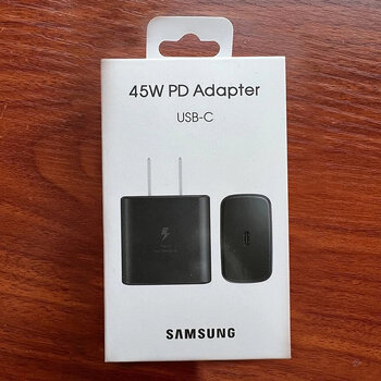 三星45w快充头s23us22ultra直充原装note105g充电器5atypec45w原装