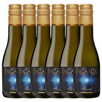意大利原瓶进口起泡酒莫斯卡托moscato气泡果酒甜白葡萄酒6支装187ml6