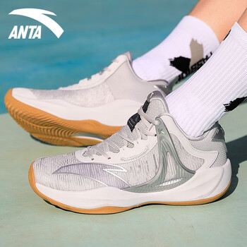 安踏(anta)安踏轻骑兵8篮球鞋男官方夏季新款青少年训练减震防滑运动