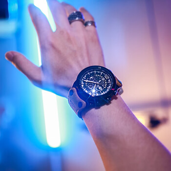 nasir虫洞概念手表男名牌氚气男生机械表男士机械男款运动氚气男表