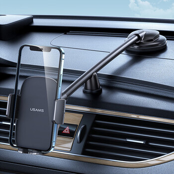 惠珍裕货车加长杆手机支架大货车防震动中控台车载支架汽车前挡玻玻璃