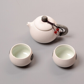 便携快客杯一壶二两杯四杯功夫茶具办公简易茶壶迷你单人家用茶具