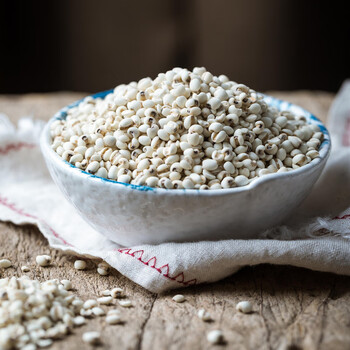 哺食旺新货现碾壳2斤浦城小薏米仁杂粮糙薏仁米茶熟薏苡仁可炒熟磨粉