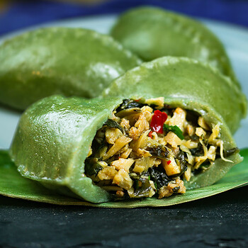 妙普乐浙江衢州特产龙游清明粿手工青团艾草清明果咸味青饺米粿子早餐