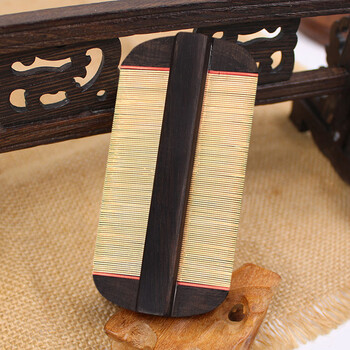 篦子梳去头皮屑梳子密齿虱子跳蚤梳头神器竹篦子刮除头虱加密儿童檀木