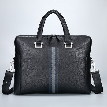 cardkolinck公文包头层牛皮男手提包商务公文包男士单肩包高端时尚