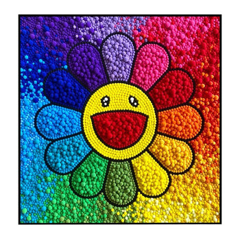 diy卡通毛球画 多啦a梦diy手工毛球画卡通创意毛绒粘贴画闺蜜男女朋友