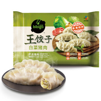 必品阁（bibigo）白菜猪肉王饺子 840g 水饺 蒸饺 煎饺 锅贴 早餐食材