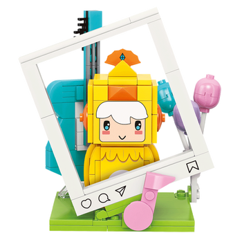 启蒙(enlighten)积木我的迷你世界手办盲盒星球联萌游戏周边公仔人偶