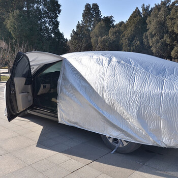 四季小车牛津布汽车车衣车罩防晒防雨隔热厚遮阳通用帆布桑塔纳cross