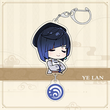 原神联动第二弹周边立牌必胜邀约限定夜兰凝光摆件礼物夜兰钥匙扣