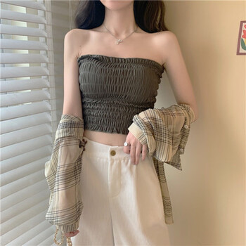 仙女清纯奢华性感柔软青春风女神范可外穿白色小吊带女夏法式超火内搭