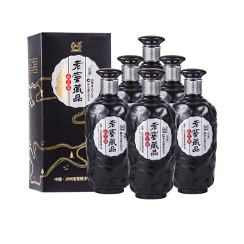 泸州老窖 老窖藏品 品之福 白酒 52度 680ml*6瓶 整箱装 （内含礼品袋）