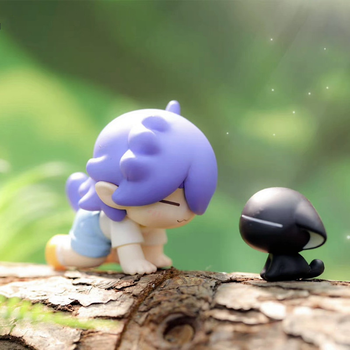 52toys罗小黑露营系列盲盒潮玩可爱动漫罗小黑战记盲盒公仔手办 风息