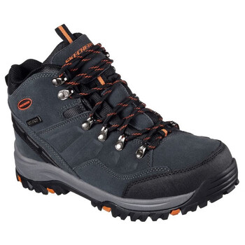 斯凯奇(skechers)男鞋高帮系带休闲鞋户外鞋日常鞋防滑防水耐磨64869