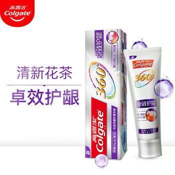
                                        
                                                            高露洁（Colgate）360°新品 专业护理双锌卓效护龈 烟酰胺 牙膏140g 清新口气                