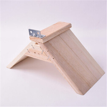 鸽子窝架子鸽子栖架站架实木塑料栖架半圆站架信鸽用具挂钩站架 加厚