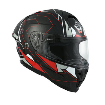 摩托车头盔大尾翼跑车盔个性机车全盔男女四季全覆式赛车盔安全帽