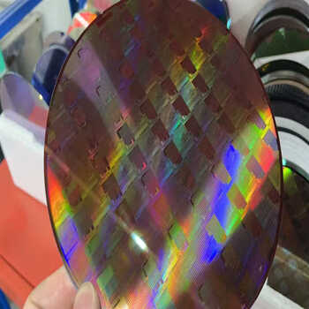 硅晶圆 晶圆8寸光刻片集成电路半导体硅片芯片ic展会 8寸光刻晶圆09