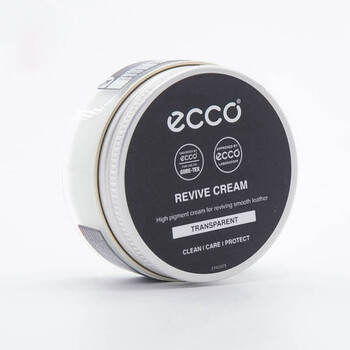 ecco鞋油无色现货ecco爱步光面皮鞋油护理黑色透明无色鞋乳