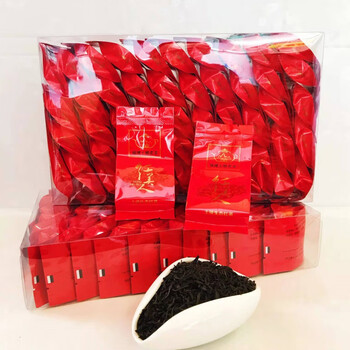 福建土楼茗茶红美人茶土楼特产红茶云小种黑金全发酵茶叶500g