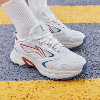 李宁(li-ning)跑步鞋男鞋新款鞋子舒适复古老爹鞋跑鞋休闲鞋男士运动