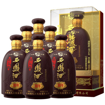 西鳳酒 年份封壇45度 年份酒系列 綿柔鳳香型高度白酒 高端商務送禮