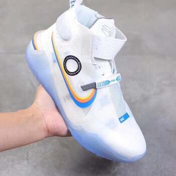 奚梵羽莆田纯原12代全nxtfastfitad白彩虹高帮缓震篮球鞋科比12全公司