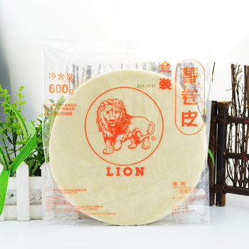 幸鸾1包/3包/5包/ 春卷皮油炸春卷直径皮圆形21.