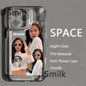 blackpink女团苹果14pro手机壳13透明12iphone11摔xsmax软78plusx