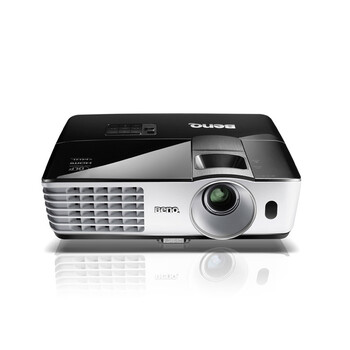 明基(benq) mx666 投影机 商务会议教育投影机3500流明无线投影 黑色