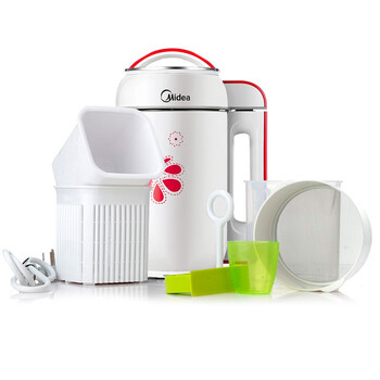 美的（Midea）豆浆机多功能石磨免滤豆浆WHC12X23 
