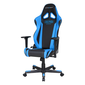 迪锐克斯（DXRACER）RX0Ⅳ lpl 老板电脑椅 人体工学电竞椅 办公椅 黑蓝 游戏椅子