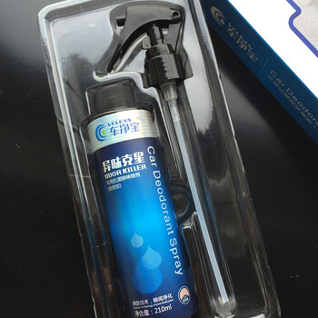 Vclean车净宝汽车甲醛清除剂 新车除甲醛除异味喷雾 车内除味剂除臭210ml