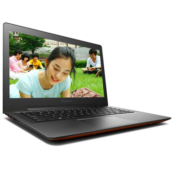 联想（Lenovo）U41-70 14英寸轻薄笔记本电脑（i7-5500U 4G 1T GF940M 2G独显? Win8.1）日光橙