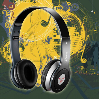 雷技音神X1加强版 折叠头戴式耳机便携式 魔音耳机手机电脑通用口